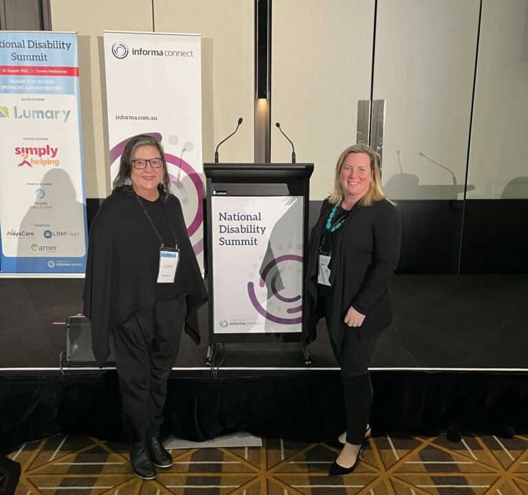 Hearth Delegates Lisa Horkings & Celie Smirl at 13th Annual National Disability Summit