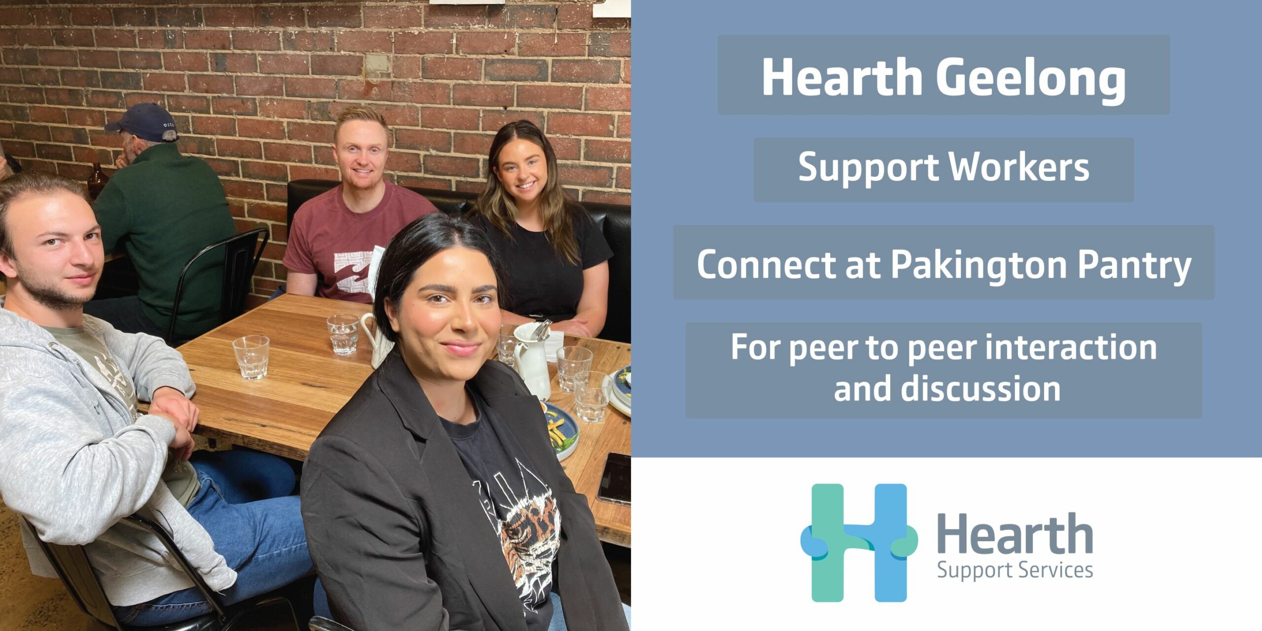Hearth Support Services Geelong Holds December “Support Worker Connect Meeting” at Pakington Pantry