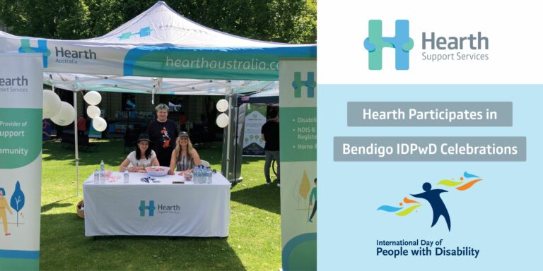 Hearth Support Services participates in the Bendigo International Day People with Disability (IDPwD) Celebrations!