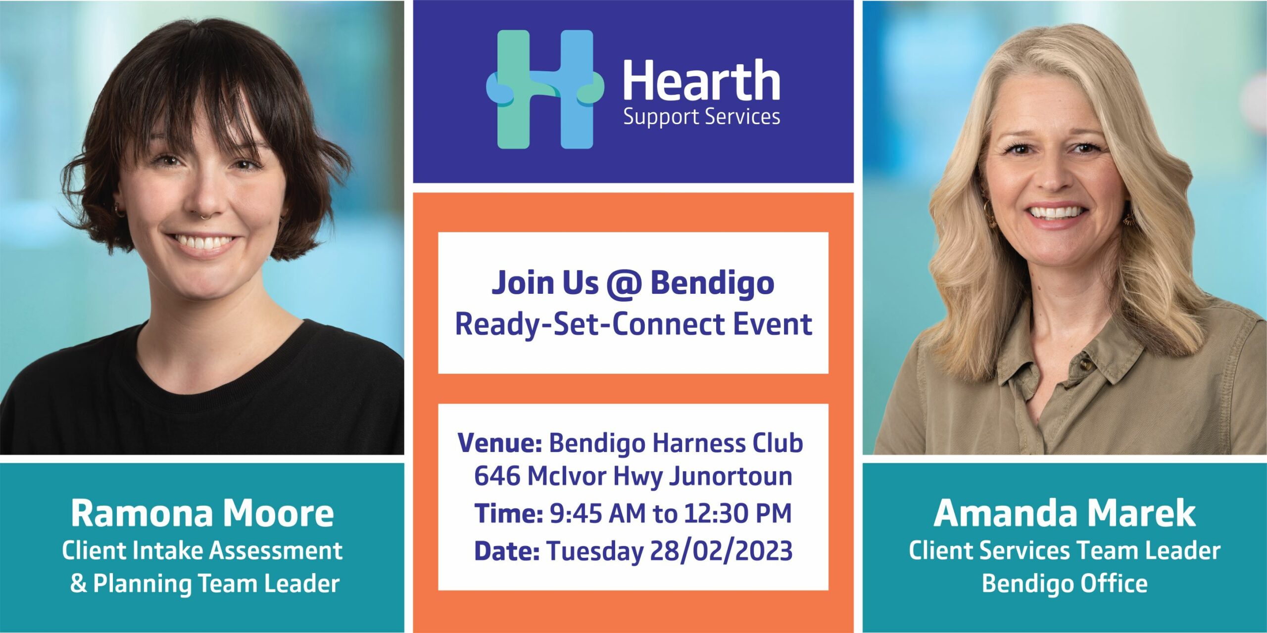 Join Hearth Support Services @ Bendigo Ready-Set-Connect Event